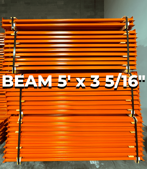 pallet rack beam 5x3.3125